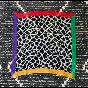 Rad vintage sheer scarf